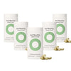 Nutrafol Women’s Hair Growth Vitamins dietary supplement for thicker, fuller, stronger hair, shown in a bottle with capsules.