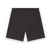 Essentials Fear of God 1977 Sweat Shorts in iron color, casual fit, made by THE EA STORE, displayed on a neutral background.