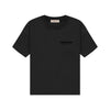 Fear of God Essentials Tee in Stretch Limo color, men's Essentials t-shirt from THE EA STORE, featuring a casual fit and soft fabric.