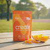 Create Creatine Monohydrate Gummies by THE EA STORE, showing delicious, chewy muscle growth supplement gummies for men and women.
