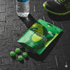 Create Creatine Monohydrate Gummies by THE EA STORE, muscle growth supplement for men and women, in a clear plastic container.