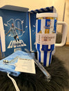 Limited Edition Lionel Messi Argentina Stanley 40oz tumbler by THE EA STORE, featuring Messi's number 10 and team logo.