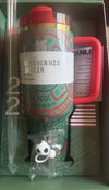 Official Stanley 40oz Quencher H2.0 FlowState tumbler by THE EA STORE, showcasing a durable stainless steel outdoor drink tumbler.