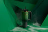 Stanley x Wicked 40oz Elphaba Green FlowState tumbler, stainless steel spill-proof water bottle with a sleek design.
