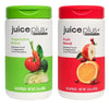 Juice Plus+ Fruit & Vegetable Blend supplement bottle from THE EA STORE, with colorful fruits and vegetables on the label.