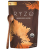 RYZE Organic Mushroom Coffee from THE EA STORE, a supplement blend with energizing adaptogenic mushrooms and coffee beans.