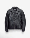 Schott NYC 503VN hand-vintaged cowhide motorcycle jacket, front view