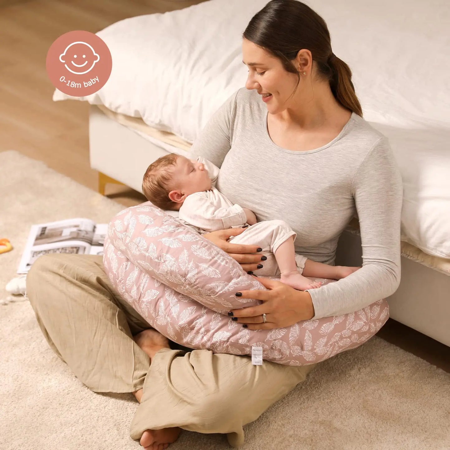 Multifunctional Nursing & Baby Breastfeeding Pillow